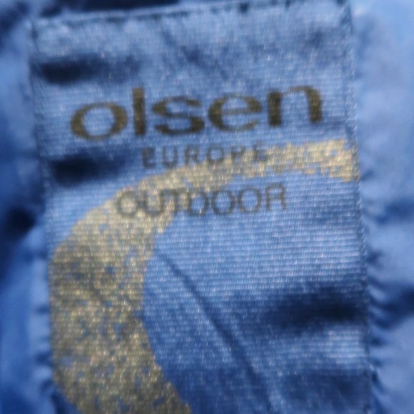 Olsen Europe Royal Blue Quilted Vest Small - Picture 7 of 8